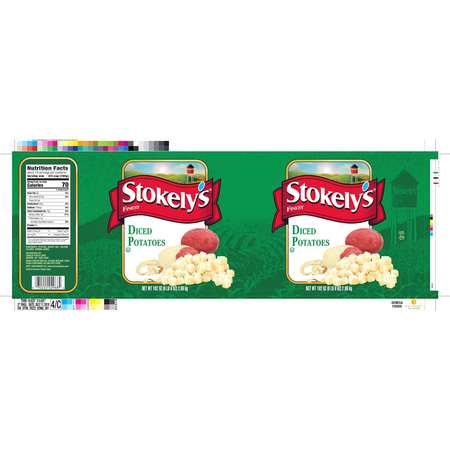 Stokely Potato Stokely Diced 102 oz., PK6 F007022292968